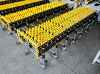 Omni Flexible Gravity Plastic Skate Wheel Telescopic Skating Conveyor Roller