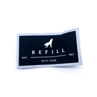 Wholesale Custom Easy to sew in Clothing Labels Custom Satin Woven Tags
