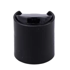 Cream packing 24 410 smooth black disc cap for plastic bottle