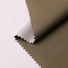 75D Peach 2x2 Twill FD 254T 100% Polyester Fabric For Jackets