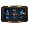 best selling 5 inch Waterproof motorcycle GPS Navigation car alarm black box FM WIFI compatible with radar detector 360 DVR