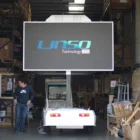 LED Mini Digital Outdoor TV Billboard Trailer YES-T5- China YEESO