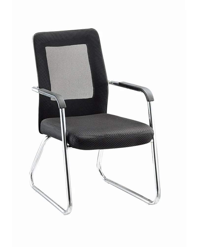 high quality ergonomic mesh fabric bow staff commercial visitor office chair