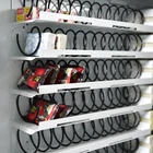 Wall mounted condom vending machine mini Thin tissue cigarette Snacks and drinks selling machine for bus stop station