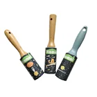 wood bamboo lint roller 60sheets Sticky paper lint remover