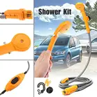 Premium 12v Car Handheld Portable Outdoor Camping Shower Kit For Travel And Hiking