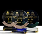 2019 Newest Luxury Crystal wood / marble Award Trophy round