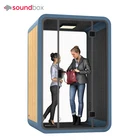 Aerospace-grade Aluminum Movable Silence Booth Office Private Pod Workstation With 4000K Natural Light