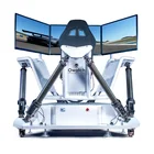 Hot Entertainment 6DOF three Screen Racing Car Simulator