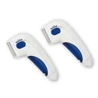 Pet grooming products battery power supply pet comb kill flea dog cat cleaning tools electronic flea comb no harm for pets