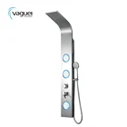 304 stainless steel aqua jet steam massage shower room control panel