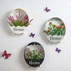 wall hanging artificial flower pot home decoration plant art base backdrop