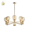 Energy saving round cheap wholesale chandeliers ceiling contemporary pendant lights gold outdoor