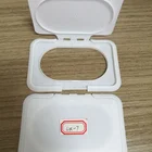PP Wet Wipes Packaging Flip Top Cap Plastic Wet Wipes Lid