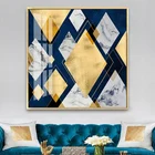 Factory price diamond patterns oil painting on canvas square wall art decoration painting for home hotel office