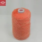 6.5NM/1 100 polyester feather imitated mink fur knitting yarn