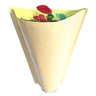 2019 factory price flower kraft sleeve fabric
