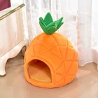 Breathable YangyangPet Pet House Dog Warm Cave Nest Cozy Sleeping Bed Pineapple Fruit Shape For Cat