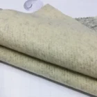 Wholesale 54% polyester 40% cotton 6% wool plain dyed flat knitted velvet fabric