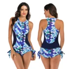 bathing suits women swimsuit mermaid fish scale sexy one piece swimwear &Beachwear