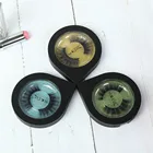 Wholesale Clear Band Vegan Knot Free 3D Faux Mink Fake Eye Lashes Silk Synthetic Eyelashes With Custom Box