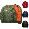 Men's Jackets & Coats Custom MA1 Army Tactical Military Sports Bomber men's Jacket