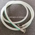 Food grade tube polyester fiber braided reinforced silicone hose Braided flexible hose Medical Grade Silicone Tubing