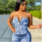2020 New Adjustable Hooks Money Corset Waist Trimmer Corset Women Sexy Plan Ladies Crop Top