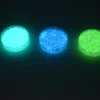 Fluorescence glass beads new product luminous blue glass pebble