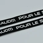 Factory direct High quality custom Logo Printed webbing belt for Garment