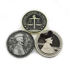 Metal Coins Cheap Custom Engraved Stamping Aircraft Enamel Metal Silver Challenge Coins
