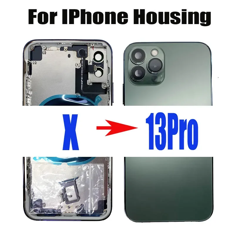 High Quality Back Housing For Iphone X Xr 11 Xs Xs Max Convert To 12 13