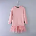 Cotton Factory Directly Wholesale Professional Cheap Girl Cotton French Terry Dress