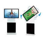 Floor Stand Rotating Touch Screen Digital Signage and Displays Kiosk Advertising Display Players Screen