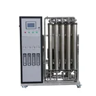 industrial 2 stage 1000L reverse osmosis water treatment equipment ro plant with sand carbon softener filter tanks