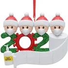 Family Family Souvenirs 2020 Quarantine Personalized Christmas Decoration Souvenirs