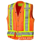 Vest Safety Vest Safety Vest Belt Men High Visibility Reflective Orange And Yellow Tool Vest