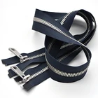 Zipper #5 Manufacturer Custom Logo Metal Brass Plastic Nylon Fashion Zipper
