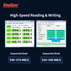 KingSpec New Flash QLC hard drive disk ssd240 240gb sata3 240 g external for laptop