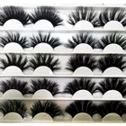 Eyelashes Brand Factory Outlet 25mm 3d Mink Eyelashes Real Mink 25mm Lashes With Customize Own Brand Box