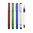 Fluent Writing Color Wholesale Metal Ballpoint Pen with Highlighter
