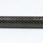 High Strength Epoxy Extrusion carbon Fiber Pipe For Structure Machine