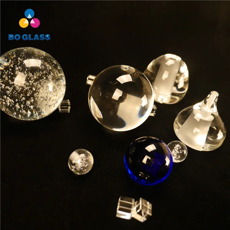 custom home decoration hanging clear glass craft crystal ball