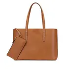Customized Women Composite Bag Set Pu Leather Large Capacity handBags Sets