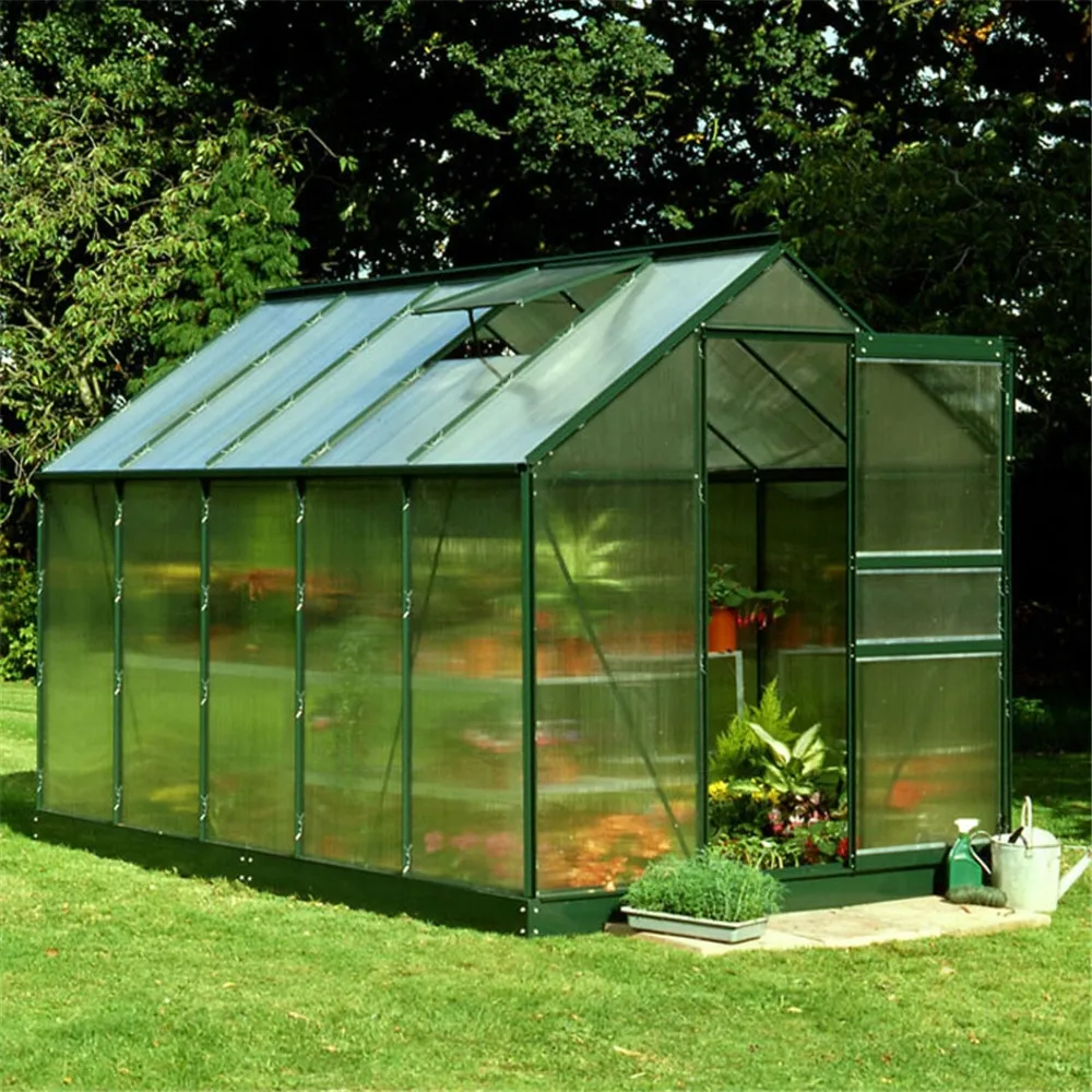household backyard small diy greenhouse