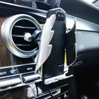New design hot selling car cell phone holder wireless charger car mount universal usb car charger