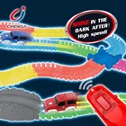 Toys Car Slot Toy Plastic Luminous Toys Flexible Railway Slot Car Track Electric Assemble Diy 188Pcs Glowing Race Slot