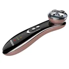 New Technology Anti Aging Facial massager LED Photon therapy beauty device with rose gold color