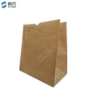 White Craft Hot Pink Paper Shopping Bag With Handles