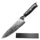 Keensun professional kitchen 8 inch japanese damascus chef knife